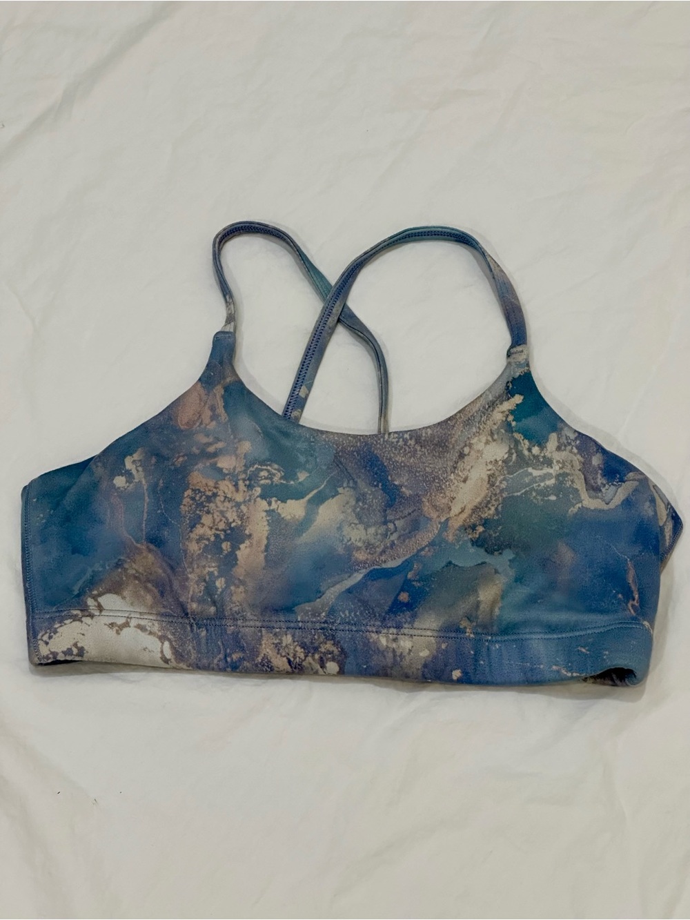 Athleta Girl Take it Easy Printed bra